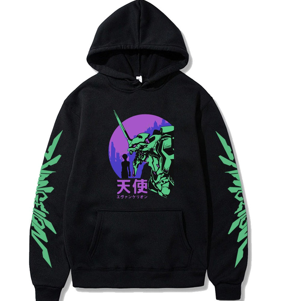 Evangelion Printed Hoodie