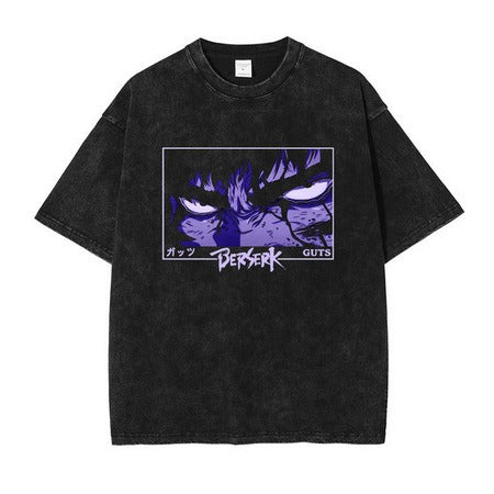 Retro Berserk printed T-shirt Unisex