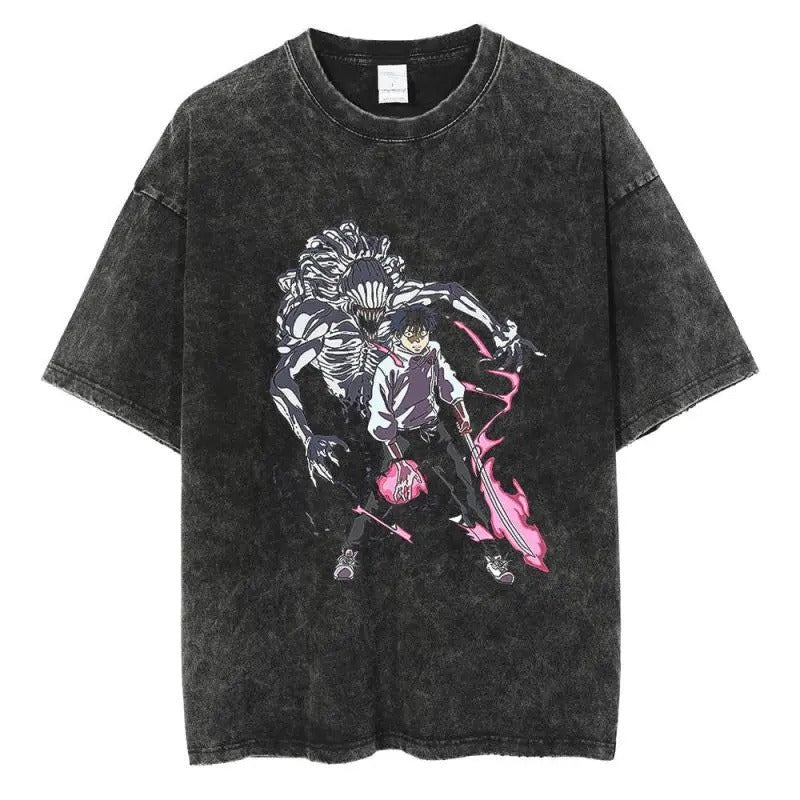 Retro Jujutsu Kaisen T-shirts Unisex