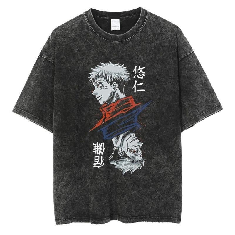 Retro Jujutsu Kaisen T-shirts Unisex