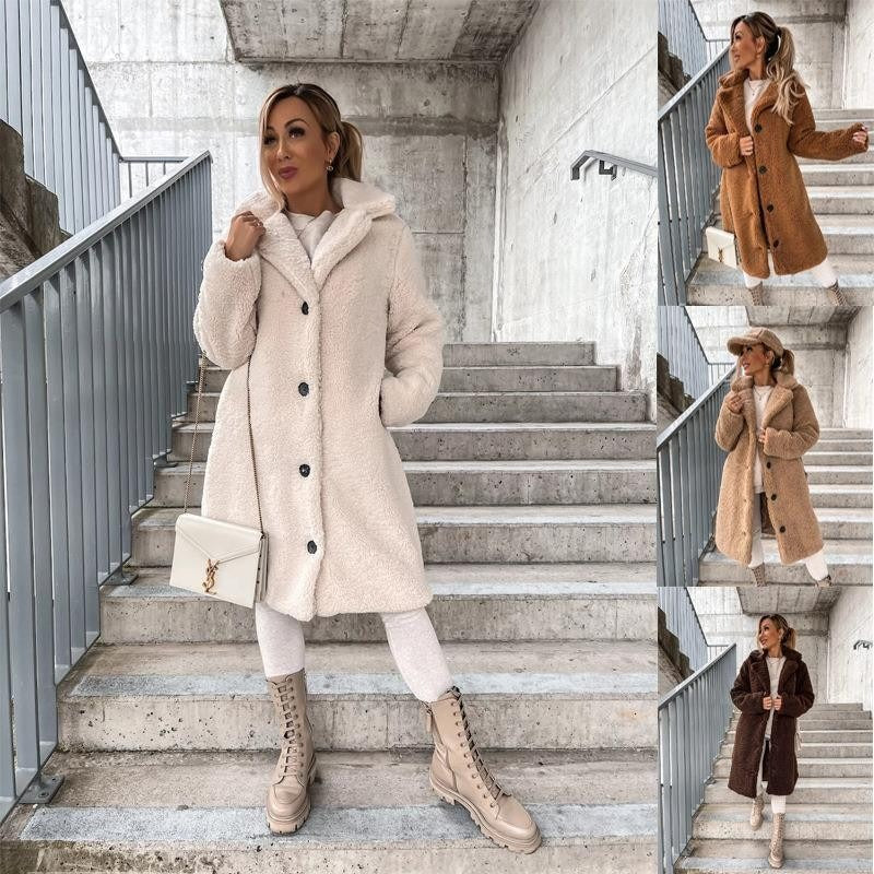 women's fur lapel jacket