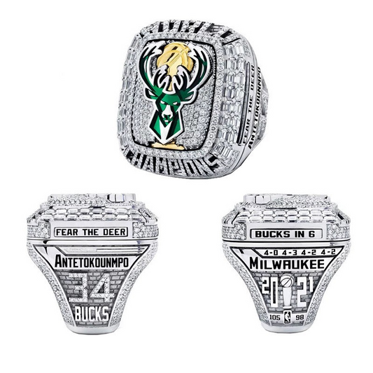 Milwaukee Bucks Alloy Championship Ring