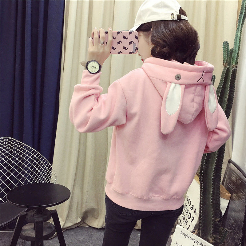 Cute Bunny Hoodie for Women