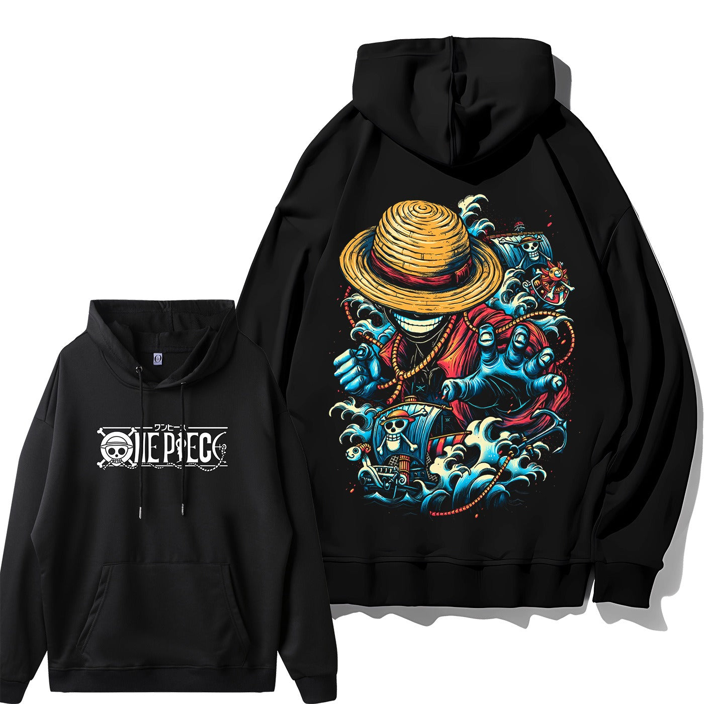 Hoodie ONE PIECE Pirate Straw Hat Luffy design