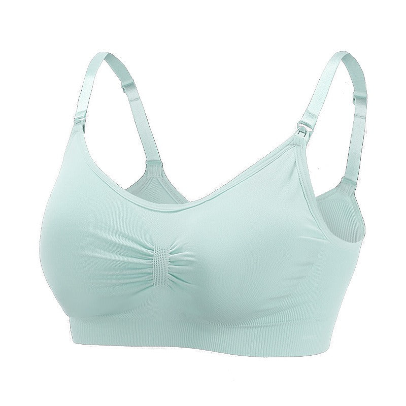 Seamless Plus Size Breastfeeding Bra