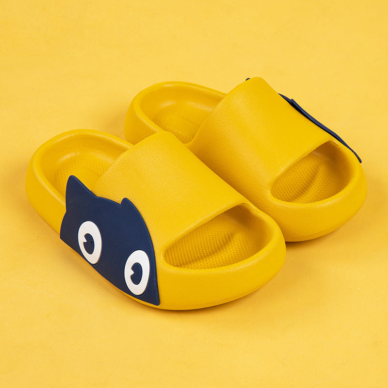 Cute Cartoon Slime Sandals for Kids, Parent-Child Summer Shoes