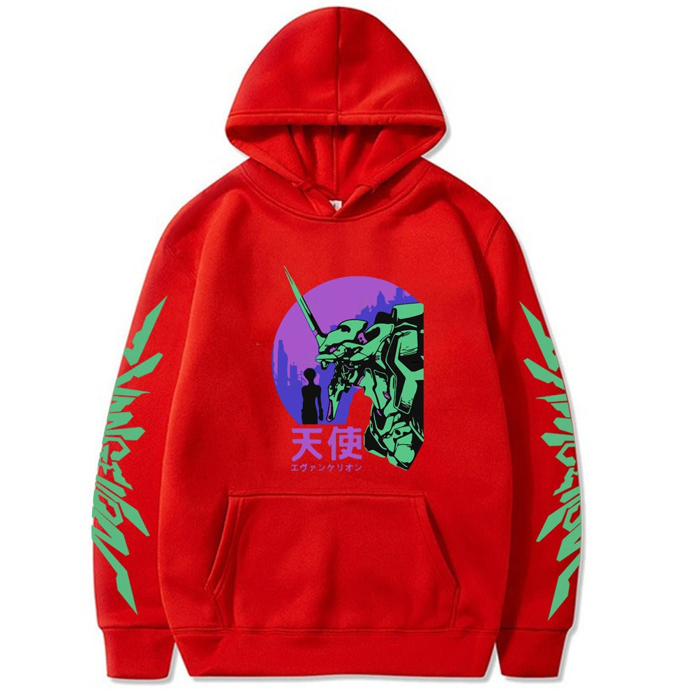 Evangelion Printed Hoodie