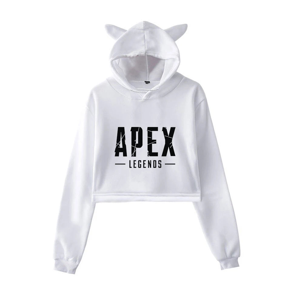 Apex Legends Print Cat ears Hoodies