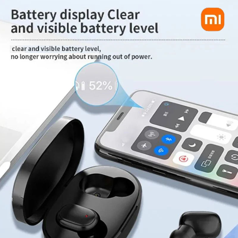 New Xiaomi Redmi Airdots 2: Wireless Bluetooth Earbuds with Mic