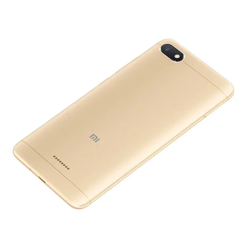 Original Xiaomi Redmi 6A smartphone, 3GB RAM, 32GB storage, unlocked with Android and Google Play, global firmware.