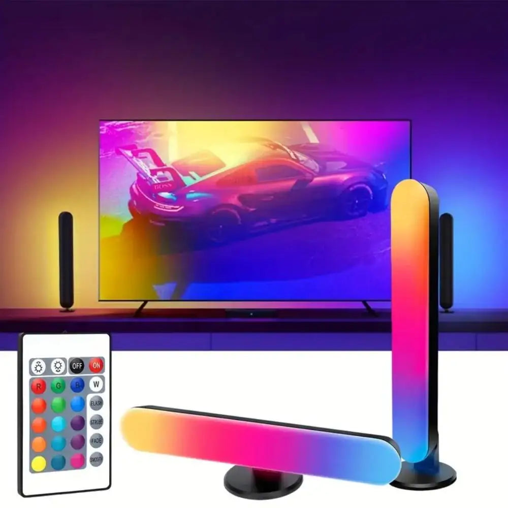 USB RGB LED Light Bar: TV Backlight with Remote, Music Sync, Ambient Pickup