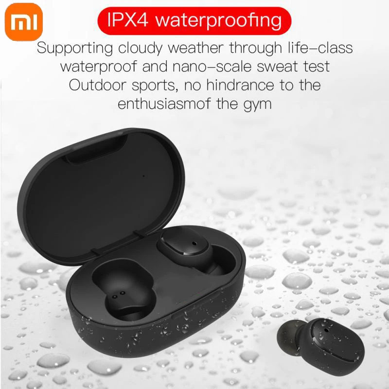 New Xiaomi Redmi Airdots 2: Wireless Bluetooth Earbuds with Mic