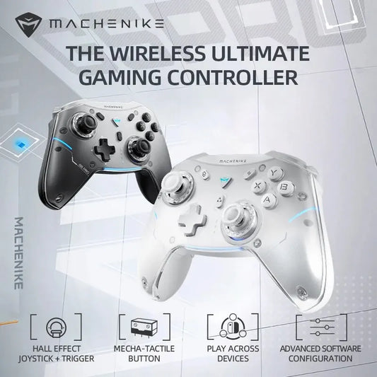 Machenike G5 Pro Elite Wireless Gaming Controller: Hall Trigger, Mecha-Tactile Buttons