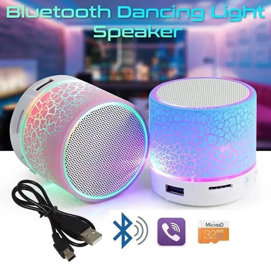 Bluetooth Mini Speaker: Wireless, LED, TF Card, USB, Portable Subwoofer for PC/Phone