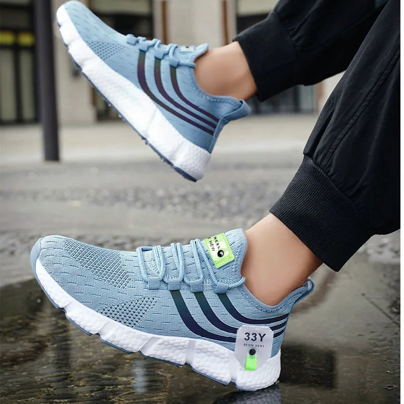 Men's Breathable Mesh Running Sneakers