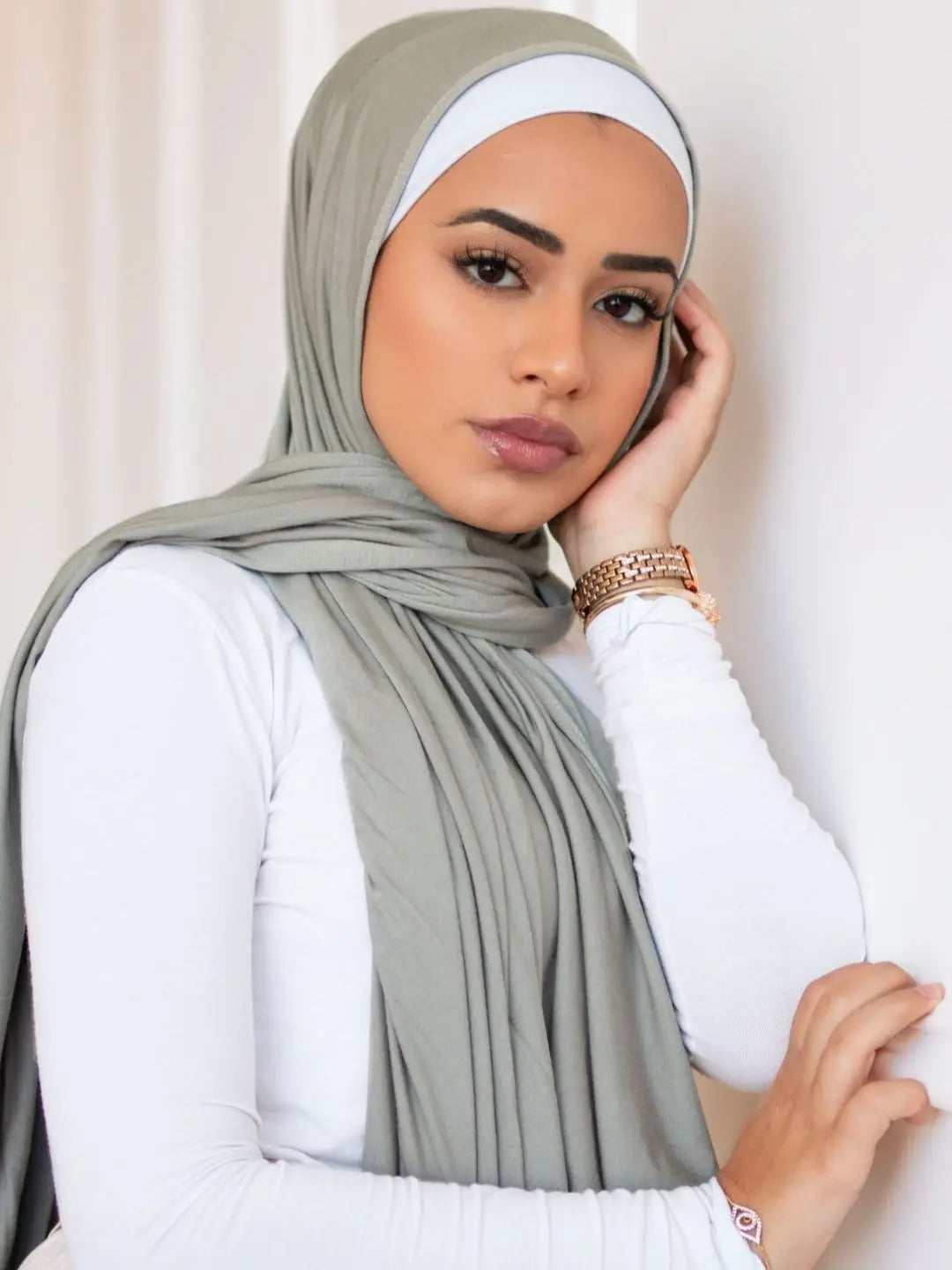 Premium Jersey Hijab: Women's Headscarf & Turban